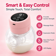 Wearable Automatic Electric Breast milk Pump for feeding Mothers