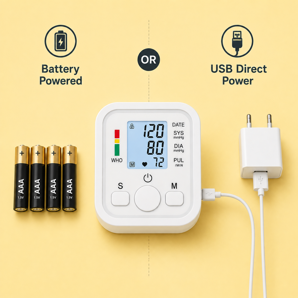 Fully Automatic Digital Blood Pressure Monitor