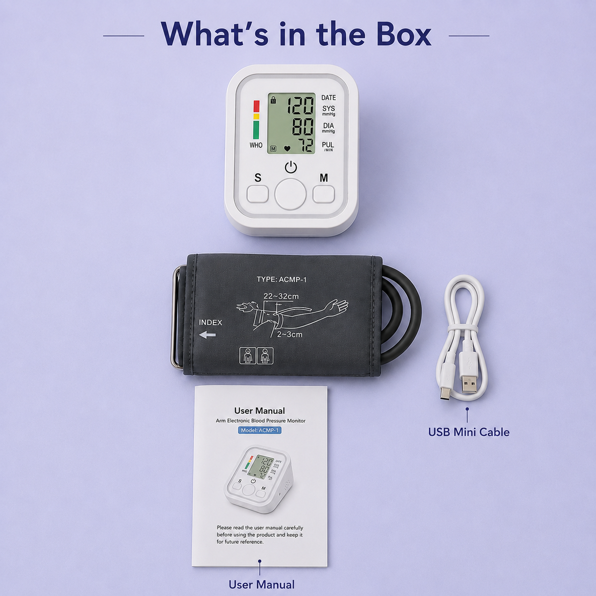 Fully Automatic Digital Blood Pressure Monitor