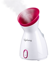Lifelong Facial Steamer – 3-in-1 Nano Ionic Steam Facial Vaporizer with Adjustable Steam Control, 100ml Water Tank & Aromatherapy Tray