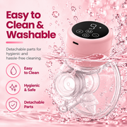 Wearable Automatic Electric Breast milk Pump for feeding Mothers